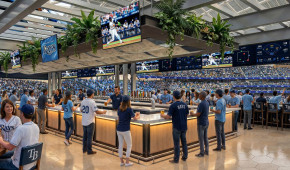 New Tampa Bay Rays - Grand bar - copyright Tampa Bay Rays