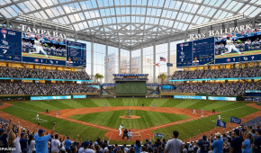 New Tampa Bay Rays - Vue des tribunes - copyright Tampa Bay Rays