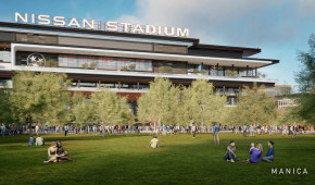 New Titans Stadium - Extérieur - janvier 2024
