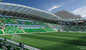 Nuevo Stadio Partenio - Vue de la pelouse - copyright US Avellino 1912, GauArena