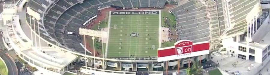 Stade de football us et baseball d'Oakland