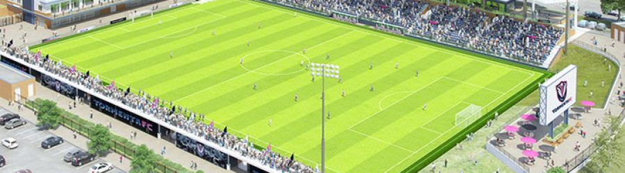 Pelouse du club de football du Tormenta FC