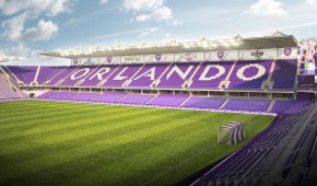 Orlando City Soccer Stadium : Vue du terrain