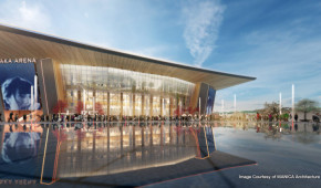 Osaka Arena - Parvis - copyright MANICA Architecture