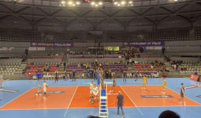 Palais des Sports André-Brouat - Spacer's Toulouse vs Tourcoing Volley - 24 novembre 2023 - copyright OStadium.com