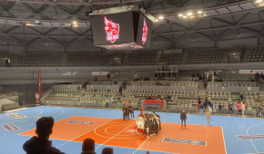 Palais des Sports André-Brouat - UJS Toulouse - Nantes - 2 mars 2024 - copyright OStadium.com