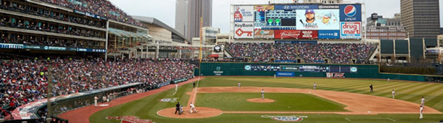 Ballpark des Guardians de Cleveland, MLB