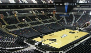 Version basket de l'AT&T Center