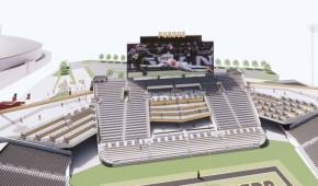 Ross-Ade Stadium - Projet rénovation tribune Sud - septembre 2022
