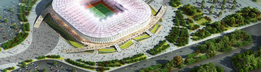 Enceinte du club russe de football du FK Rostov