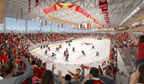 Sacred Heart University Ice Rink - Vue des tribunes