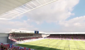 Selhurst Park Stadium - Vue des tribunes - projet rénovation - janvier 2026