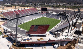 Snapdragon Stadium - Vue aérienne - copyright Clark Constructions