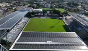Stade Alfred Armandie - Panneaux photovoltaïques - février 2024 - copyright Avergies