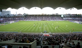 Stade Chaban-Delmas : Vue de l'espace media