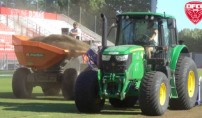 Stade Gaston-Gérard - Pelouse de la nouvelle pelouse - juin 2020