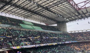 Stade Giuseppe-Meazza - Tribunes des ultras - Inter-Roma 2022-04-23 - copyright OStadium.com