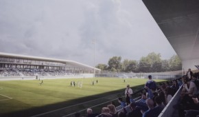 Stade Marcel-Tribut - Projet 2020 - terrain et tribune