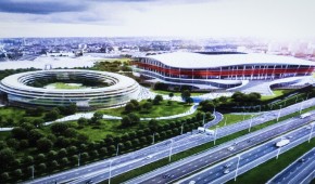 Stade National de Belgique : Vue de l'enceinte - © Jaspers-Eyers Studio