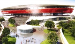 Stade National de Belgique : Vue de l'enceinte - © Jaspers-Eyers Studio