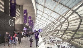 Stadio de la Fiorentina - Coursives - copyright Arup