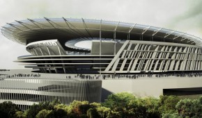 Stadio Della Roma : Vue du stade