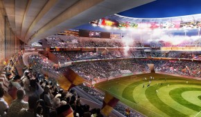 Stadio Della Roma : Vue intérieure