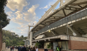 Stadio Olimpico - Roma - Entrée vers le secteur 3 - copyright OStadium.com