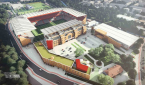 Stadion An der Alten Försterei - Vue générale - projet d'agrandissement
