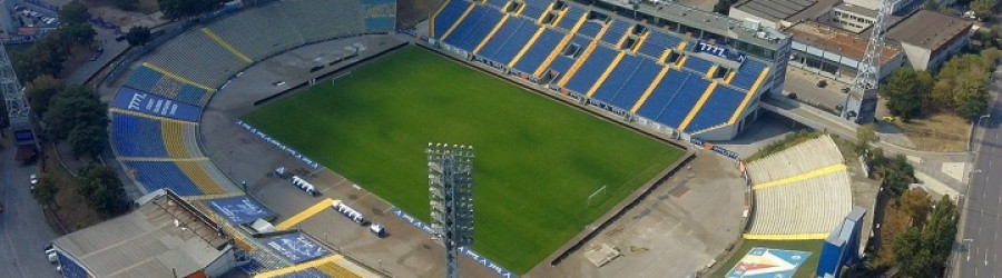 Pelouse du PFC Levski Sofia