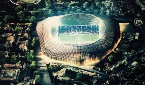 Stamford Bridge - Vue du dessus du projet