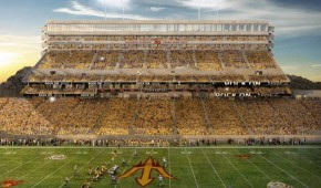 Sun Devil Stadium - Projet rénovation - nouvelle tribune