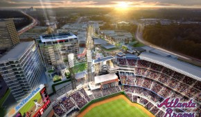 SunTrust Park : Vue du ballpark