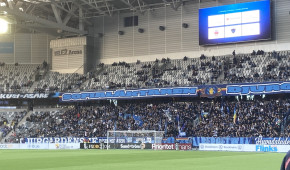 Tele2 Arena - Tribune des ultras - mai 2023 - copyright OStadium.com