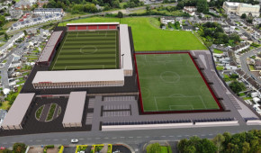 The Showgrounds, Sligo - Vue ensemble - projet mai 2021