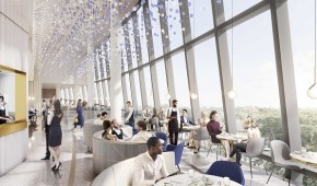 Tottenham HotSpurs Stadium - East Premium Dining - copyright Populous