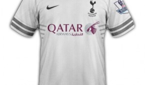 Tottenham HotSpurs Stadium - Maillot avec Qatar Airways - montage de Billouga