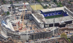 Tottenham HotSpurs Stadium - Vue aérienne