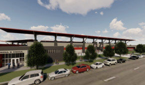 Utah Warriors Stadium - Vue de la rue