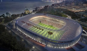 Vodafone Arena : Autre vue aérienne