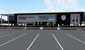 Wakefield Trinity Stadium - Projet rénovation face avant - mars 2022
