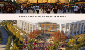 Washington Commanders Stadium by HKS - Entrées Ouest et Est