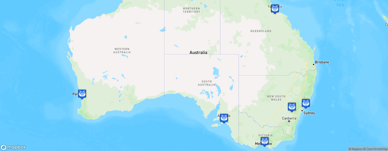 Static Map of Super2 Series - Saison 2023 - Dunlop