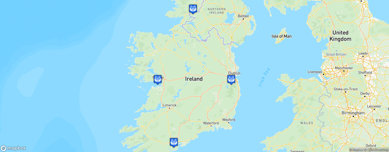 Static Map of UEFA U-17 Championship 2019