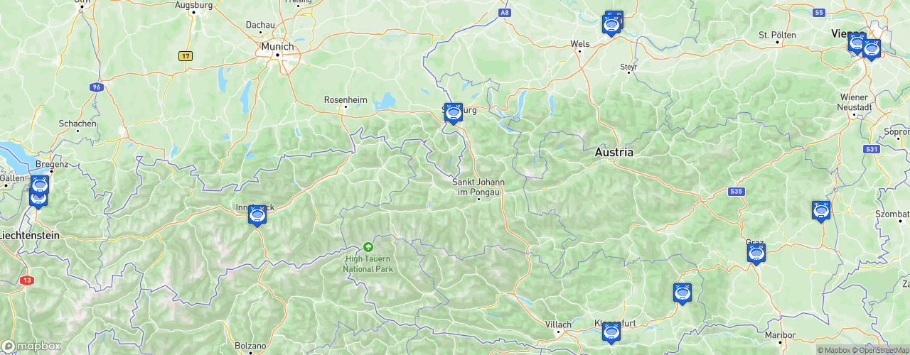 Static Map of Bundesliga.at - Saison 2023-2024