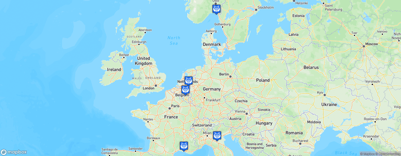 Static Map of UEC BMX European Cup 2020