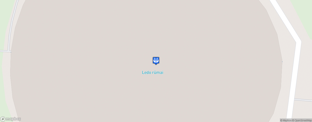 Static Map of Latvian Hockey Higher League - Saison 2024-2025