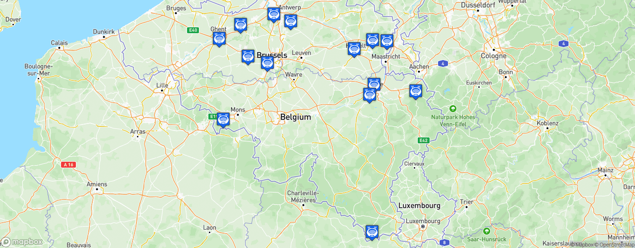 Static Map of Challenger Pro League - Saison 2026-2027