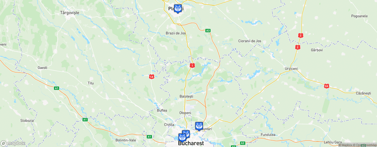 Static Map of UEFA U-19 Championship 2021