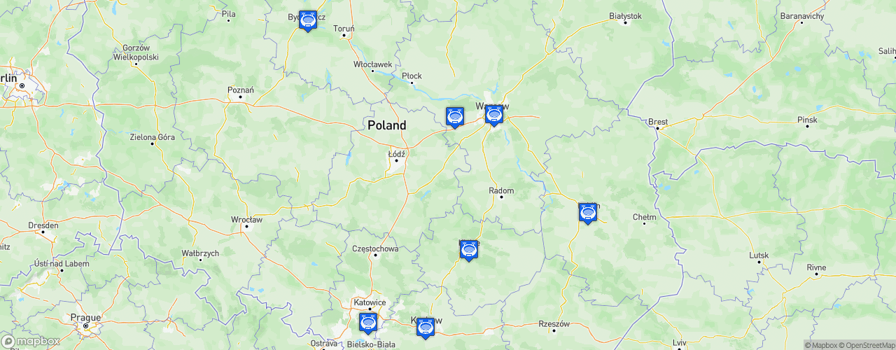 Static Map of UEFA U-21 Championship 2017